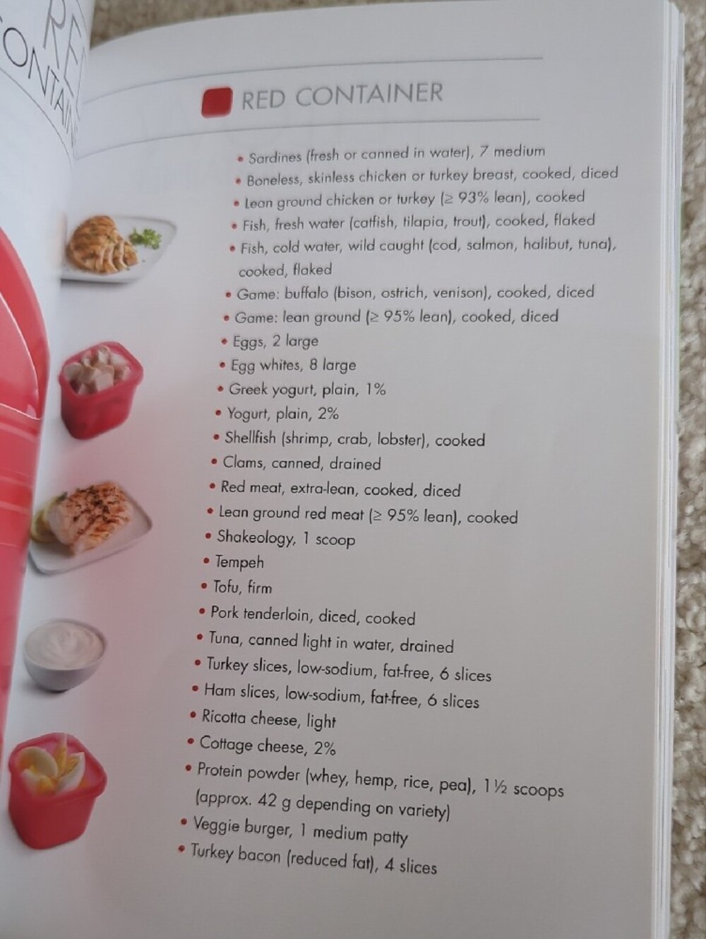 21 Day Fix Colorful Portion Control Container Set with Guides - Multi-Color - Picture 6 of 13